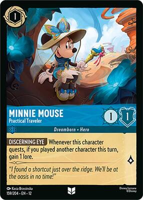 Minnie Mouse - Practical Traveler