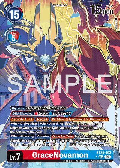 GraceNovamon (Alternate Art) Dual Revolution card price