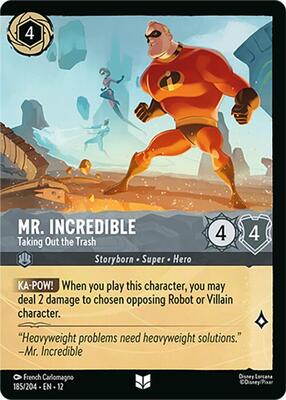 Mr. Incredible - Taking Out the Trash