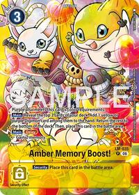 Amber Memory Boost! (Alternate Art)