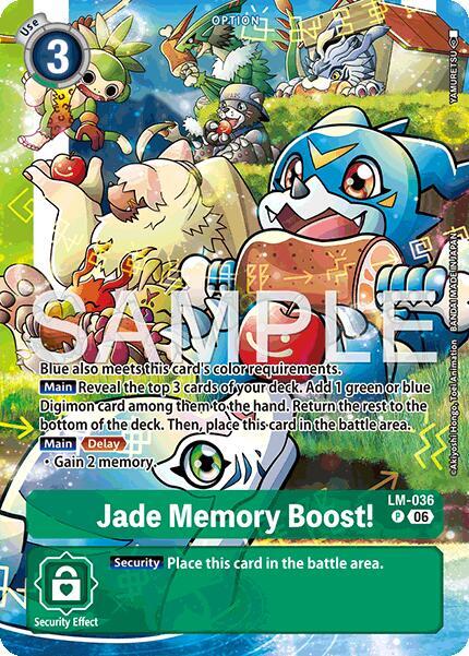 Jade Memory Boost! (Alternate Art) - Starter Deck 23: Beatbreak