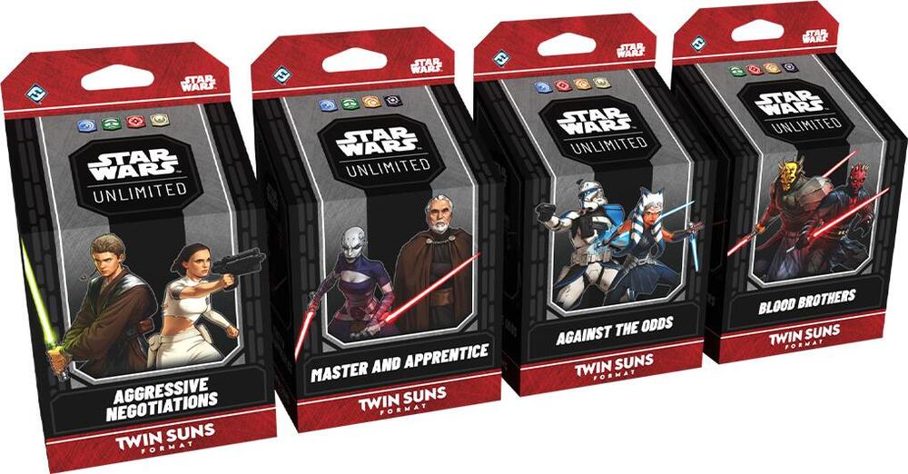 Twin Suns - 4 Deck Bundle - Twin Suns - Star Wars: Unlimited