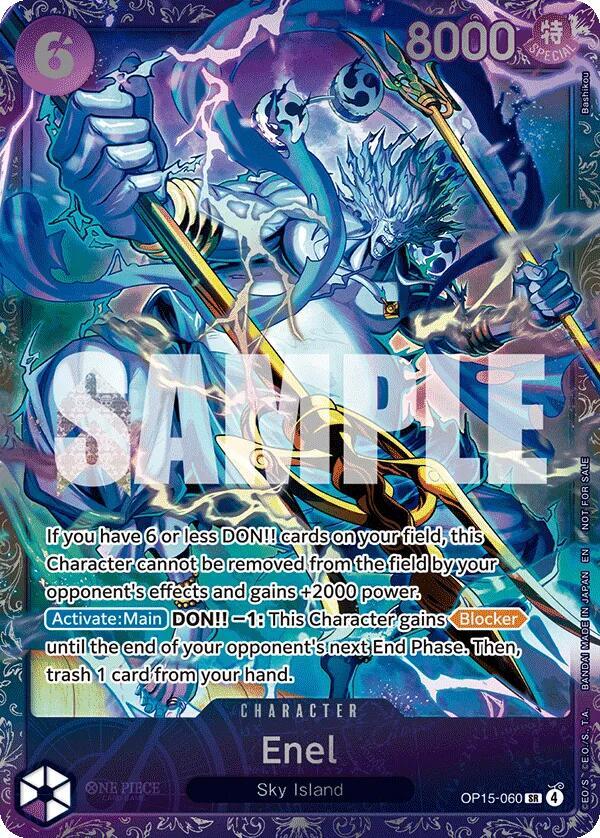 Enel (Treasure Cup May 2026) - One Piece Promotion Cards - One