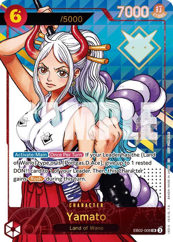 Yamato (Serial Numbered) - One Piece Promotion Cards - One Piece