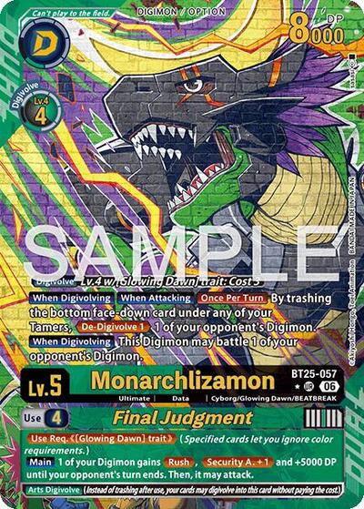 Monarchlizamon // Final Judgement (Alternate Art) Dual Revolution card price