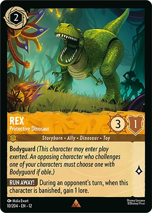 Rex - Protective Dinosaur - Wilds Unknown - Disney Lorcana - TCGplayer.com