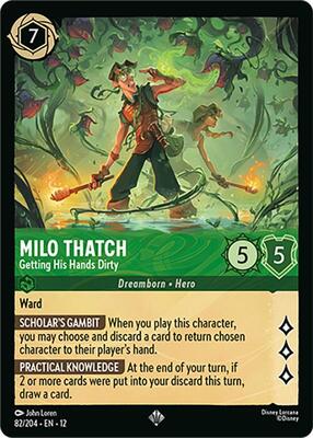 Milo Thatch - Getting His Hands Dirty