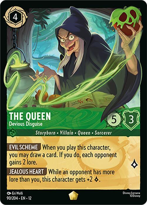 The Queen - Devious Disguise - Wilds Unknown - Disney Lorcana