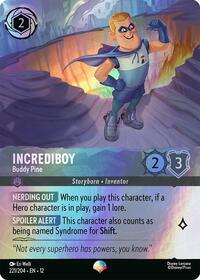 Incrediboy - Buddy Pine (Epic) - Wilds Unknown - Lorcana card