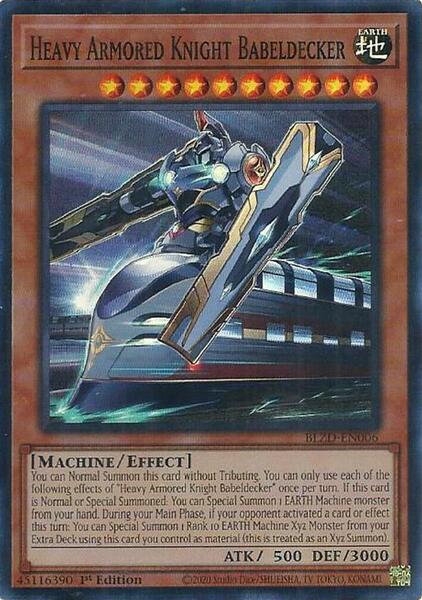 Heavy Armored Knight Babeldecker - Blazing Dominion - YuGiOh