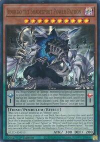 Junoldo the Shadespirit Power Patron - Yu-Gi-Oh! Blazing Dominion trading card