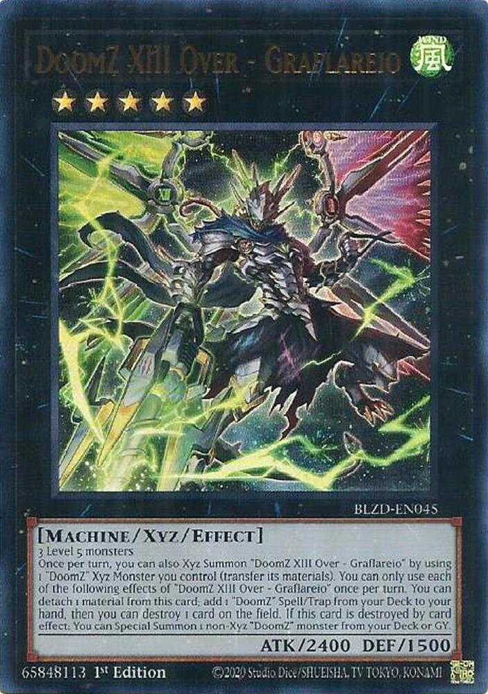 DoomZ XIII Over - Graflareio - Blazing Dominion - YuGiOh