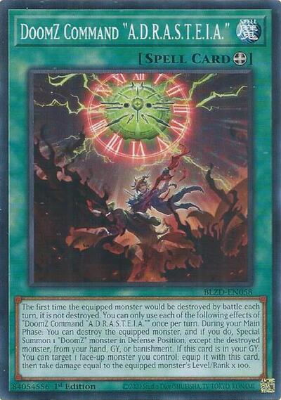 DoomZ Command ADRASTEIA