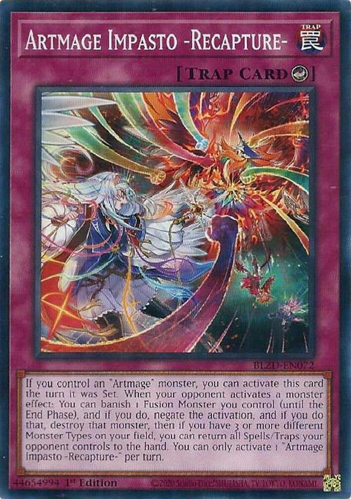 Artmage Impasto -Recapture- - Blazing Dominion - YuGiOh