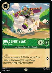 Buzz Lightyear - Space Ranger #57 from Disney Lorcana Promo Cards Pokemon card image