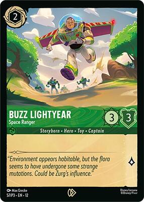 PSA10 Protypical Space Ranger バズ MSP Buzz Lightyear - Space Ranger - Disney Lorcana Promo Cards