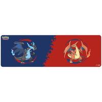 Pokemon 8ft Table Playmat - Mega Charizard X and Y