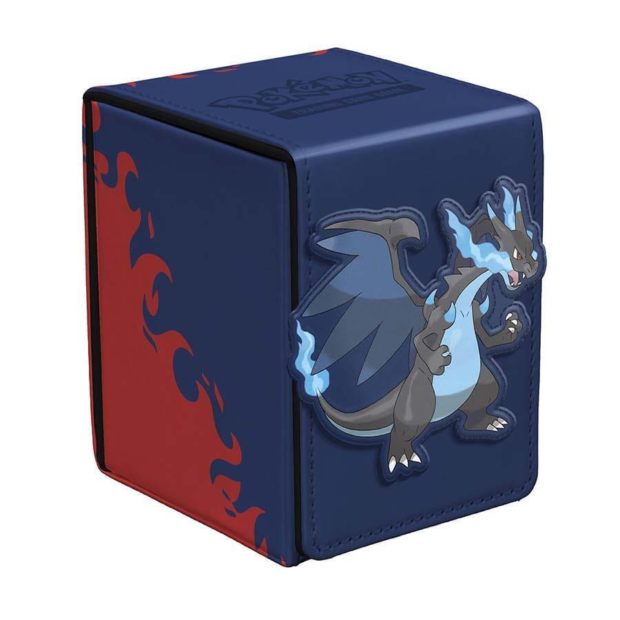 Pokemon: Alcove Flip Deck Box (Mega Charizard X) - Ultra Pro Deck