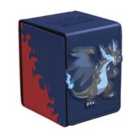 Pokemon: Alcove Flip Deck Box (Mega Charizard X) - Ultra Pro Deck