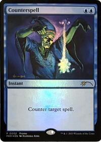 Counterspell (Graphic Novel Insert) - Media Promos - Magic: The Gathering card
