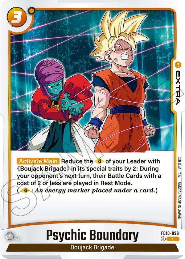 Psychic Boundary - Cross Force - Dragon Ball Super: Fusion World