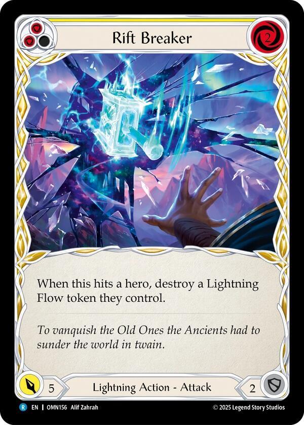 Rift Breaker (Yellow) - Omens of the Third Age - Flesh and Blood