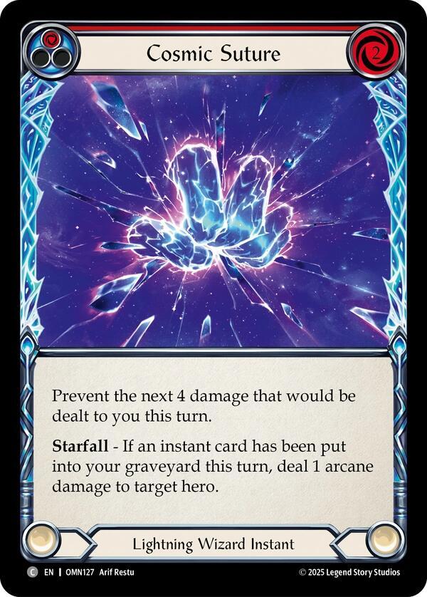 Cosmic Suture (Red) - Omens of the Third Age - Flesh and Blood TCG