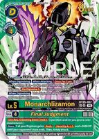 Monarchlizamon // Final Judgement (SP) - Dual Revolution - Digimon