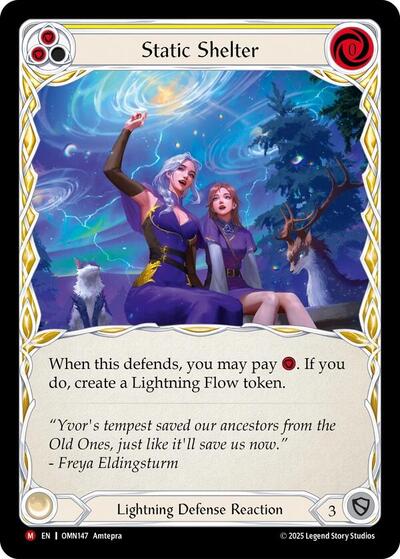 Static Shelter Omens of the Third Age card price