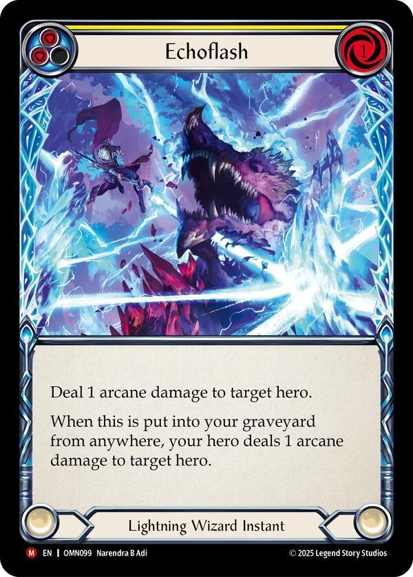 Echoflash - Omens of the Third Age - Flesh and Blood TCG