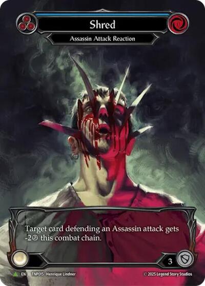 Shred (Blue) (Marvel) - TNP015 card