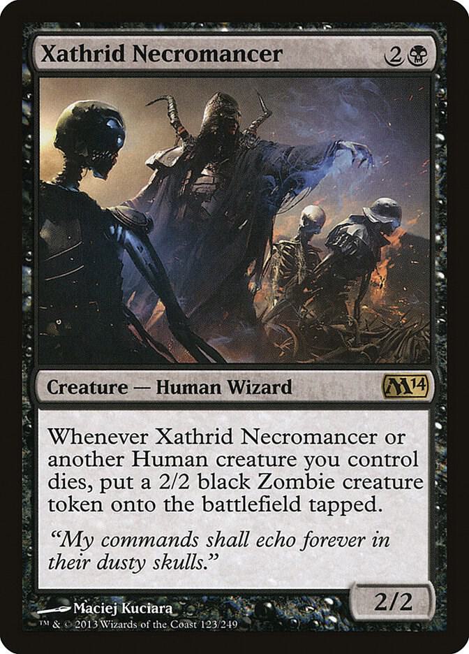 Xathrid Necromancer - Magic 2014 (M14) - Magic: The Gathering