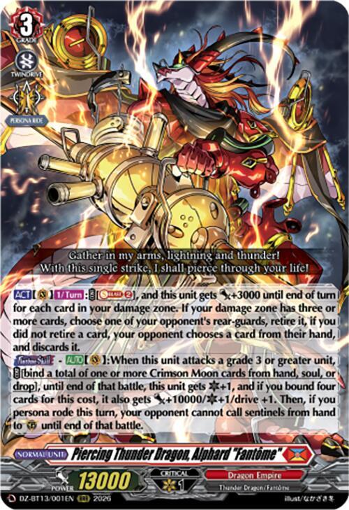 Piercing Thunder Dragon, Alphard 