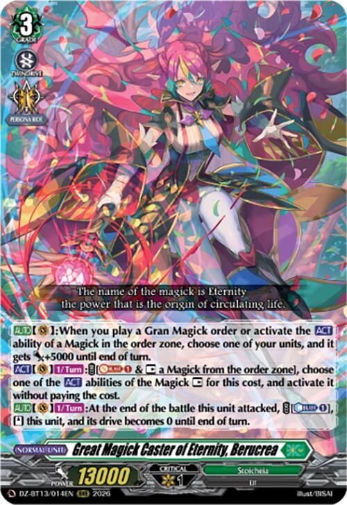 Great Magick Caster of Eternity, Berucrea