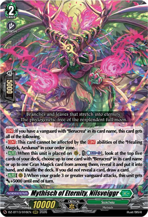 Mythisch of Eternity, Nilsveiggr - DZ-BT13: Parallactic Clash
