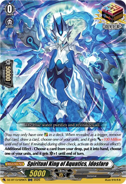 Spiritual King of Aquatics, Idosfaro - DZ-BT13: Parallactic Clash
