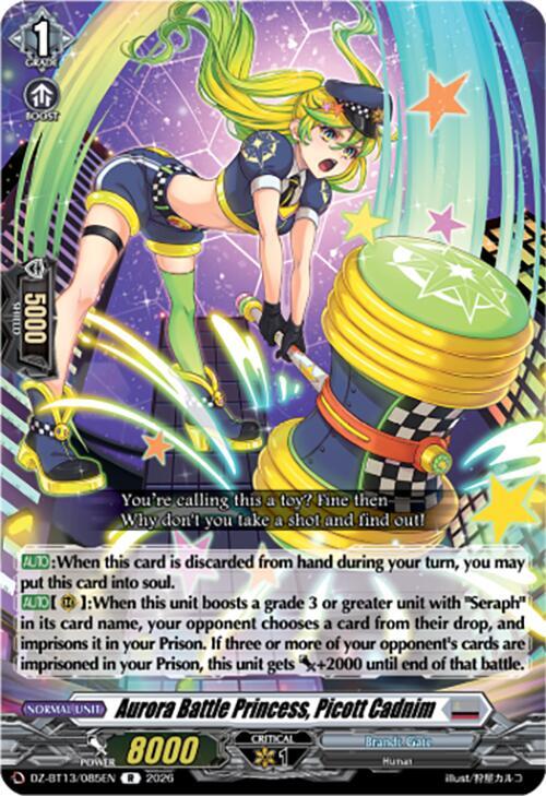 Aurora Battle Princess, Picott Cadnim - DZ-BT13: Parallactic Clash