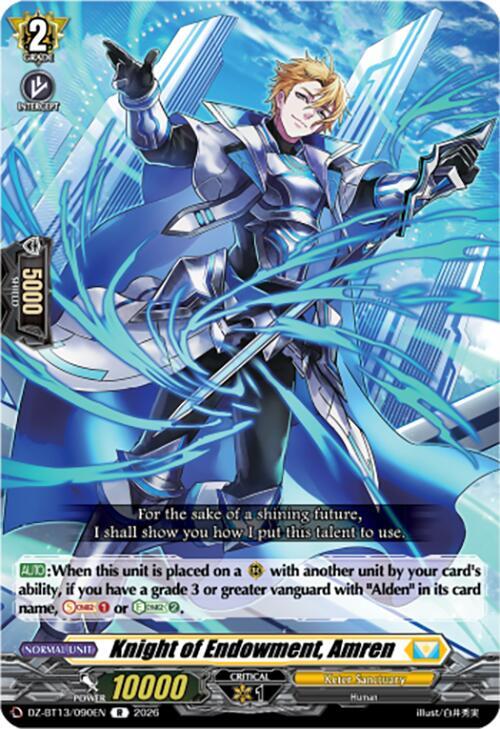 Knight of Endowment, Amren - DZ-BT13: Parallactic Clash