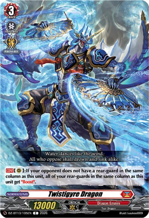 Twistigyre Dragon - DZ-BT13: Parallactic Clash - Cardfight