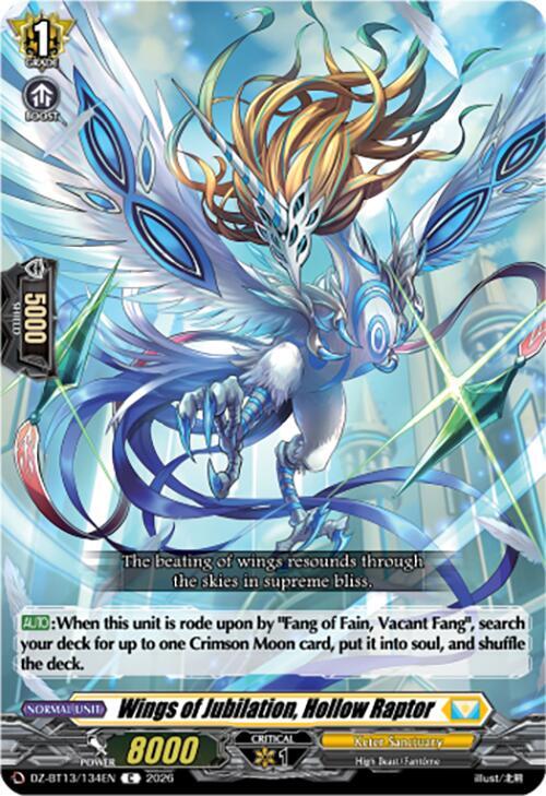 Wings of Jubilation, Hollow Raptor - DZ-BT13: Parallactic Clash