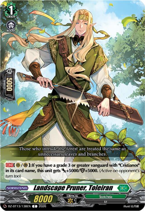 Landscape Pruner, Toleiran - DZ-BT13: Parallactic Clash