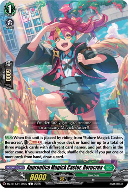 Apprentice Magick Caster, Berucrea
