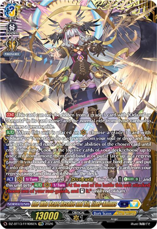 One Who Bears Resolve and Sin, Liael=Animus (FFR)