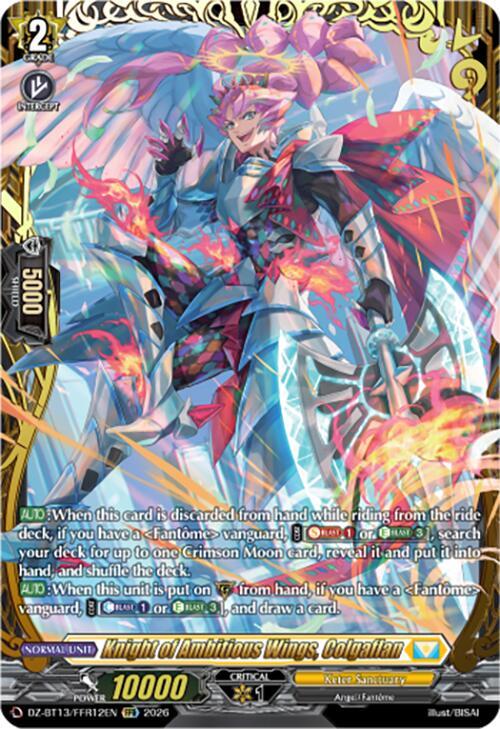 Knight of Ambitious Wings, Colgaflan (FFR) - DZ-BT13: Parallactic