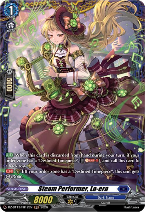 刻天想命ウルト&ルエル　スチームパフォーマー ラエラ FFR FR Steam Performer, La-era (FR) - DZ-BT13: Parallactic Clash