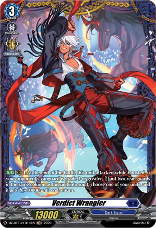 Verdict Wrangler (FR) - DZ-BT13: Parallactic Clash - Cardfight