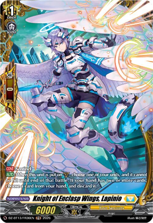 ネイ　パドシャ 60　nei pas de chat oft Knight of Enclasp Wings, Lapinio (FR) - DZ-BT13: Parallactic Clash