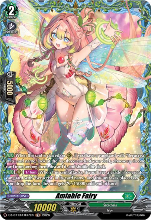 Amiable Fairy (FR) - DZ-BT13: Parallactic Clash - Cardfight