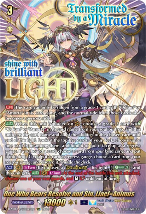 One Who Bears Resolve and Sin, Liael=Animus (SEC) - DZ-BT13