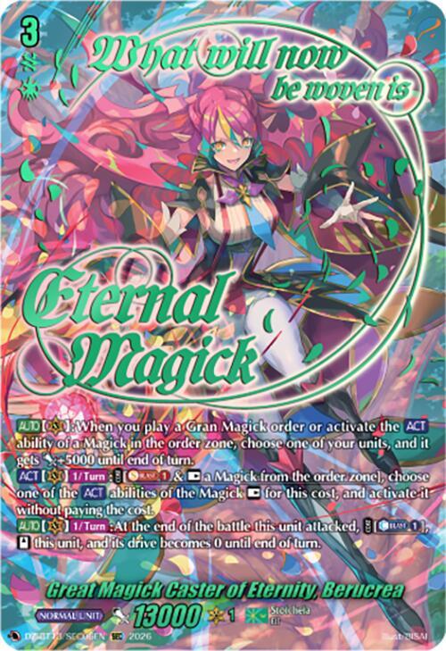 Great Magick Caster of Eternity, Berucrea (SEC) - DZ-BT13